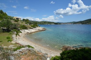 Holiday House Paradise panorama with Vela Luka